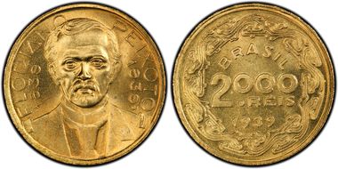 1939 2000 R Floriano Peixoto Mald-671.01 MS66