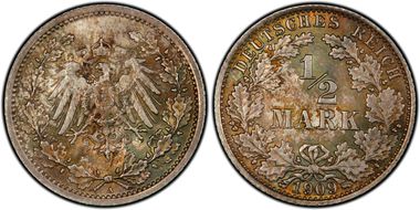 1909-A 1/2 Mk J-16 MS64