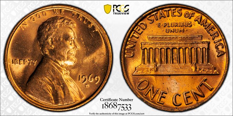 Cert 18687533 - Coin Image