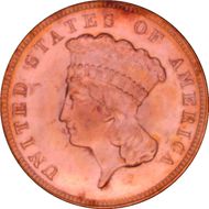 1888 $3 MS66