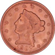 1907 $2.50 MS65+