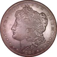 1880/79-CC $1 Reverse of 1878 MS65