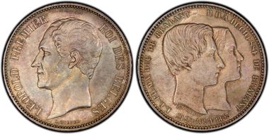 1853 (5 Fr) X-2.1 Marriage MS64