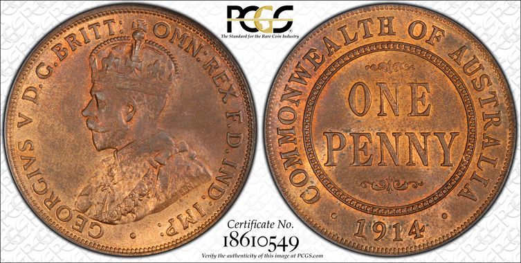 Cert 18610549 - Coin Image