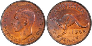 1948 Y. (p) 1D MS62RB