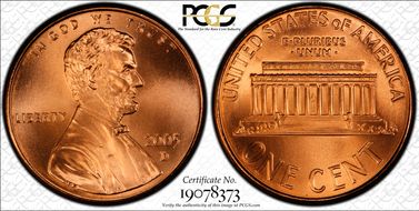 2005-D 1C Satin Finish SP69RD