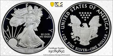 2010-W $1 Silver Eagle First Strike PR70DCAM