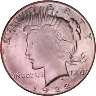 1922-S $1 MS65