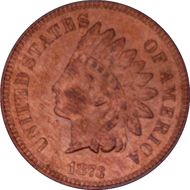 1873 1C Open 3 MS64+ RD