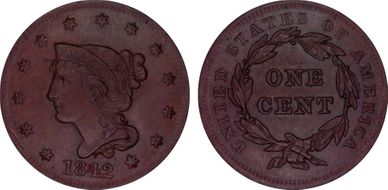 1842 1C N-9 MS64BN