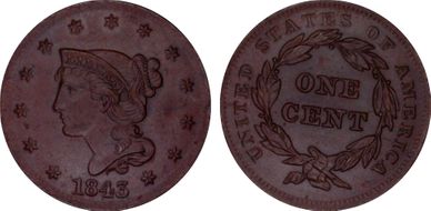 1843 1C N-11 MS64BN