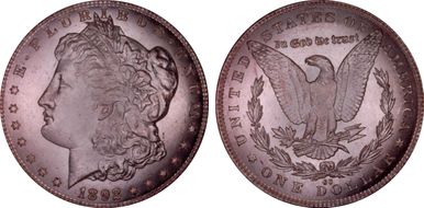 1892-CC $1 MS65