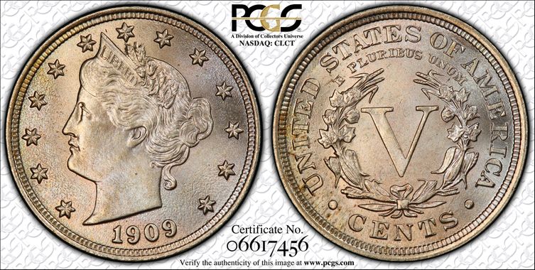 Cert 06617456 - Coin Image