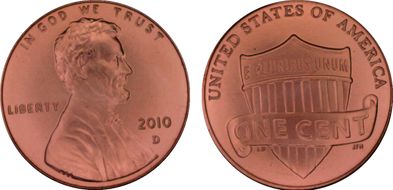 2010-D 1C Shield Satin Finish SP68RD