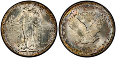 1919 25C MS67FH