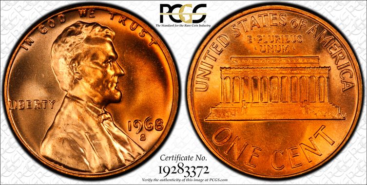 Cert 19283372 - Coin Image