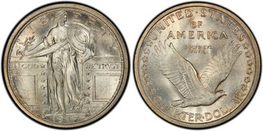 1917 25C Type 1 MS66FH