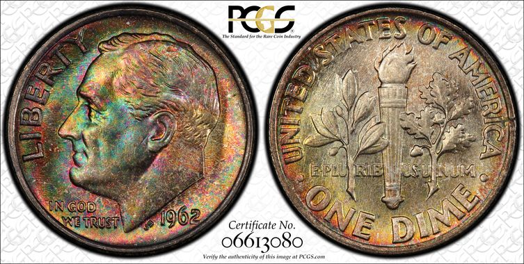 Cert 06613080 - Coin Image