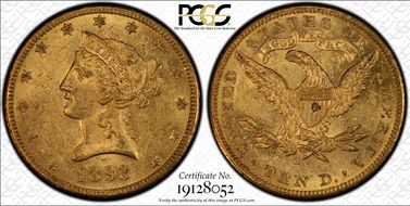 1893-O $10 MS61