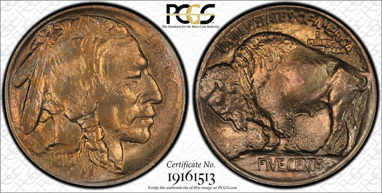 Cert 19161513 - Coin Image