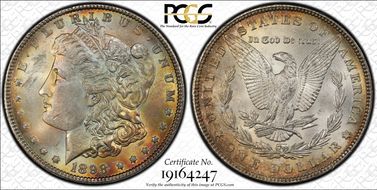 1898 $1 MS63