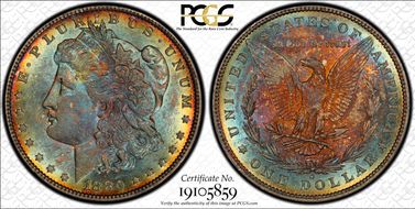 1880-O $1 MS63