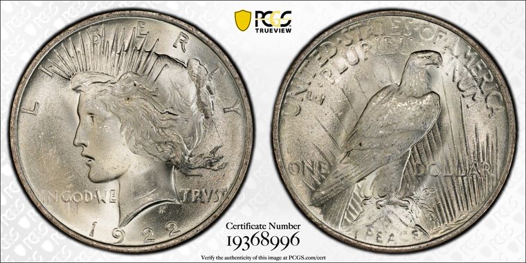 Cert 19368996 - Coin Image