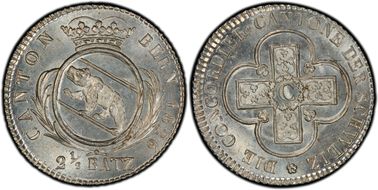 1826 2 1/2 B Batz MS66