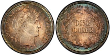 1895 10C MS66