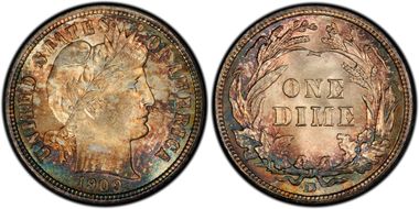 1909-D 10C MS66+