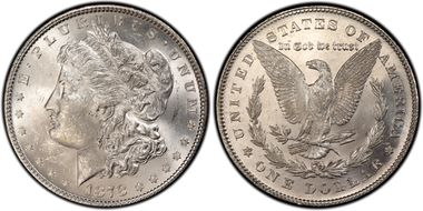 1878 7TF $1 VAM 140 MS63