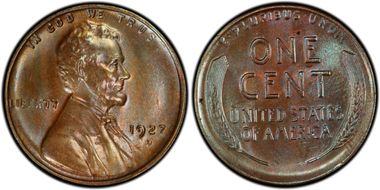 1927-D 1C MS64BN
