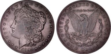 1893-S $1 XF45