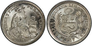 1917-FG 1/2 Din KM-206.2 MS65