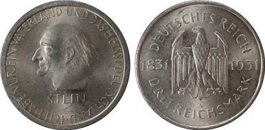 1931-A 3 Mk Stein J-348 MS64