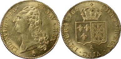 1785-A 2 LDO Gad-363 à la tête nue MS62