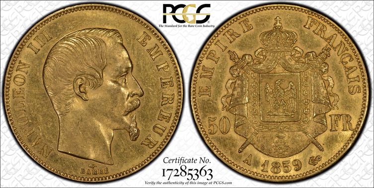 Cert 17285363 - Coin Image