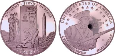 2011-S 50C United States Army PR69DCAM