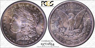 1885-O $1 MS63