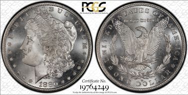 1880-S $1 MS67+