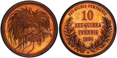 1894-A 10 Pfg J-703 PR64RB