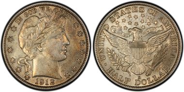 1912-S 50C AU50