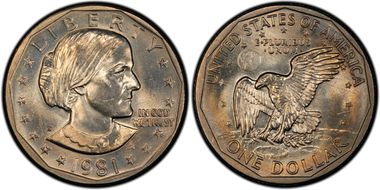 1981-D SBA$1 MS66