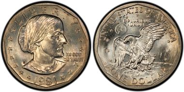 1981-S SBA$1 MS65