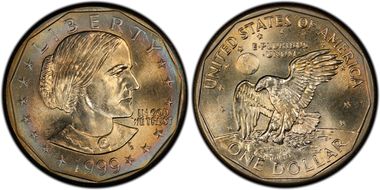 1999-P SBA$1 MS66