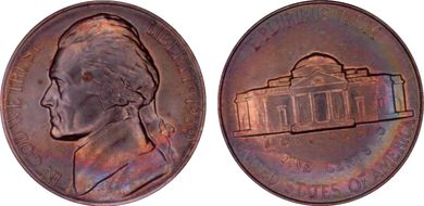 1939 5C Reverse of 1938 PR68+