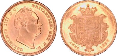 1837 1/2 Sov S-3831 AU58