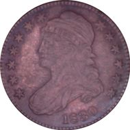 1830 50C Small 0 MS64