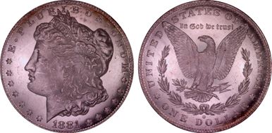 1881-O $1 MS64