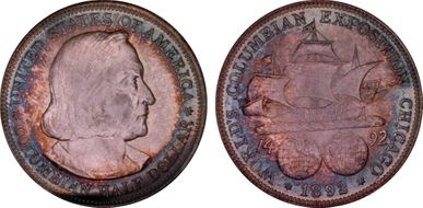 1892 50C Columbian MS66
